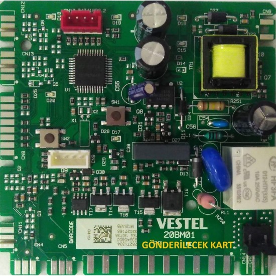 30412096, 32012853, VESTEL, REGAL, 5 Program, Bulaşık Makinası, Elektronik Kart, Anakart 30412096, 32012853, VESTEL, REGAL, 5 Program, Bulaşık Makinası, Elektronik Kart, Anakart