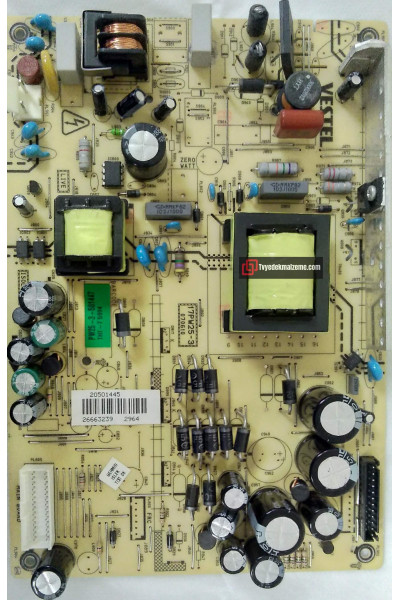 17PW25-3, 070610, 20501445, 20487645, 20554264, VESTEL, POWER BOARD, BESLEME KARTI