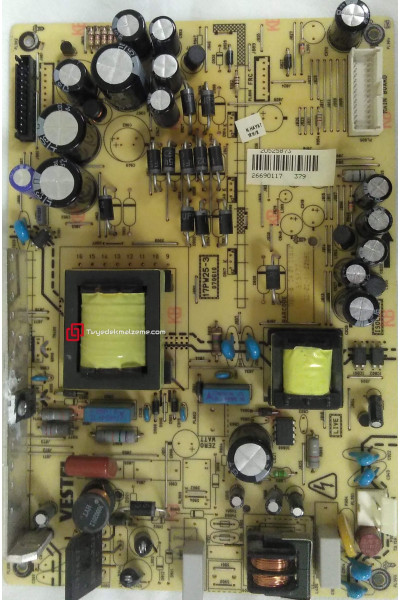 17PW25-3, 20525873, 20541676, 20512332, VESTEL, POWER BOARD, BESLEME KARTI