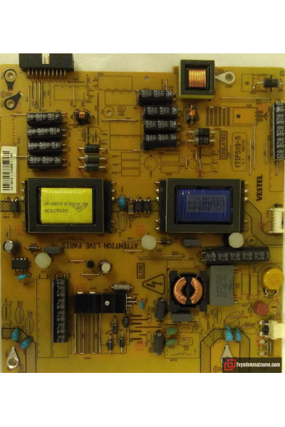 17IPS19-5, V.1 061112, 23114519, Vestel, Power Board, Besleme Kartı