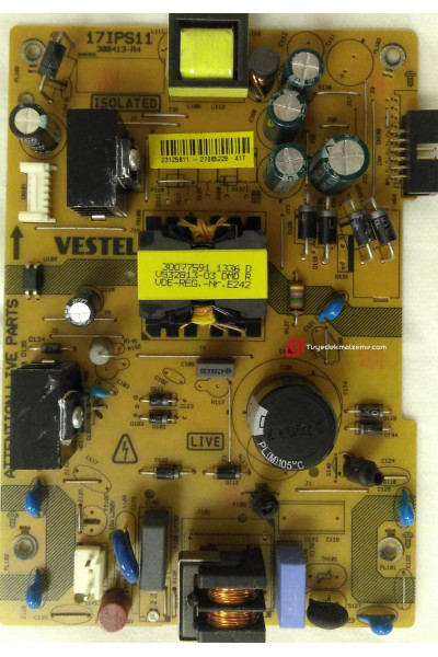 17IPS11, 23125811, 300413-R4, VESTEL, REGAL, Power Board, Besleme Kartı