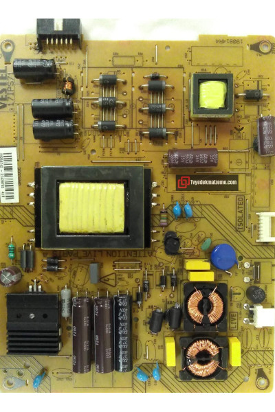 17IPS71, 190814R4, 23256742, Vestel, Power Board, Besleme Kartı, 39-40-42" 17IPS71, 190814R4, 23256742, Vestel, Power Board, Besleme Kartı, 39-40-42"