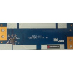 50T10-C02, T500HVD02.0, CTRL BD, T-CON BOARD, AUO