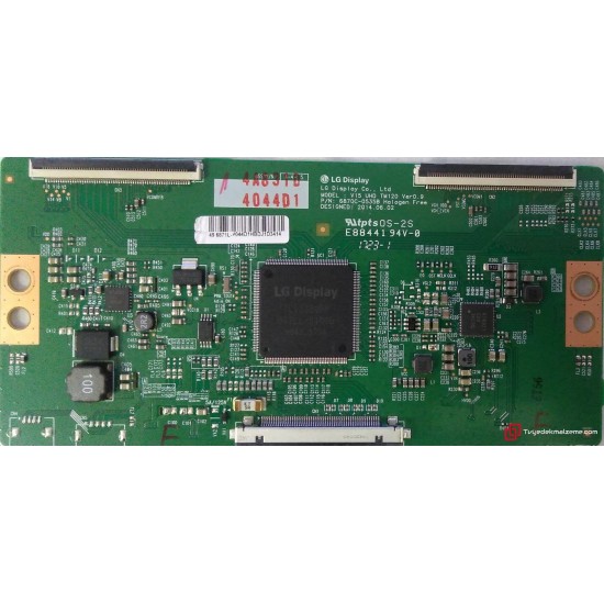 6870C-0535B, V15 UHD TM120 Ver0.9, T-Con Board, LG Display