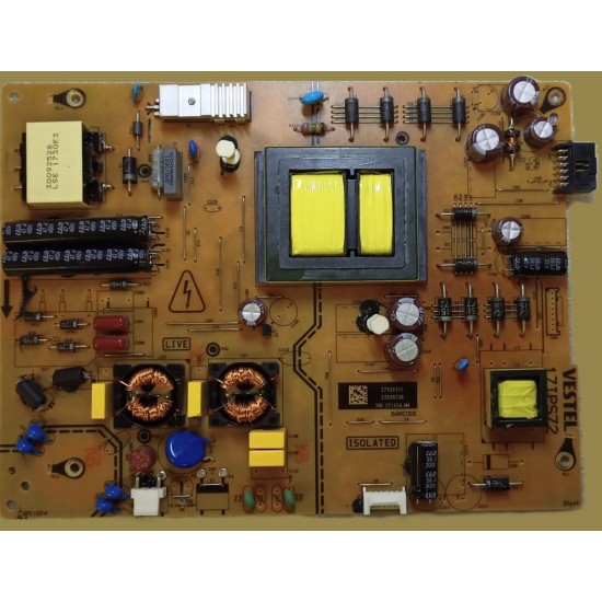 17IPS72, 23398738, VESTEL, REGAL, TOSHIBA, SEG, BESLEME KARTI, POWER BOARD