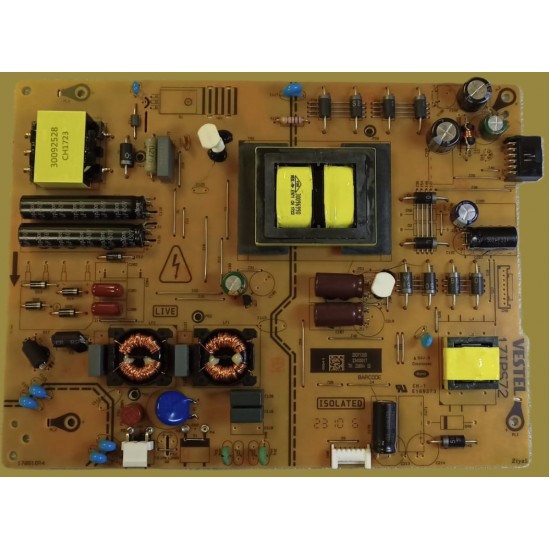 17IPS72, 23405617, VESTEL, REGAL, TOSHIBA, TELEFUNKEN, BESLEME KARTI, POWER BOARD