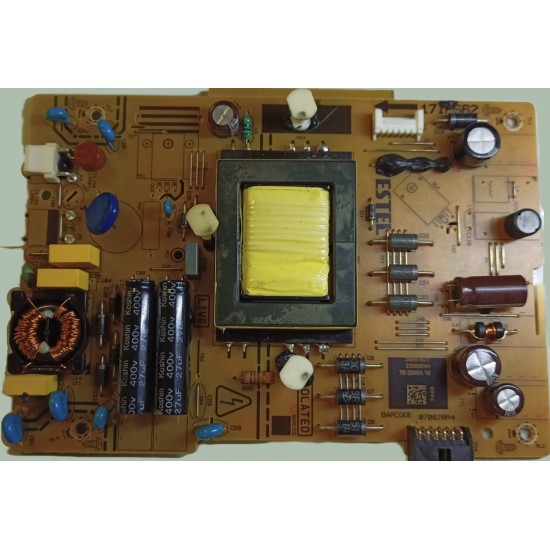 17IPS62, 23588044, VESTEL, REGAL, TOSHIBA, BESLEME KARTI, POWER BOARD