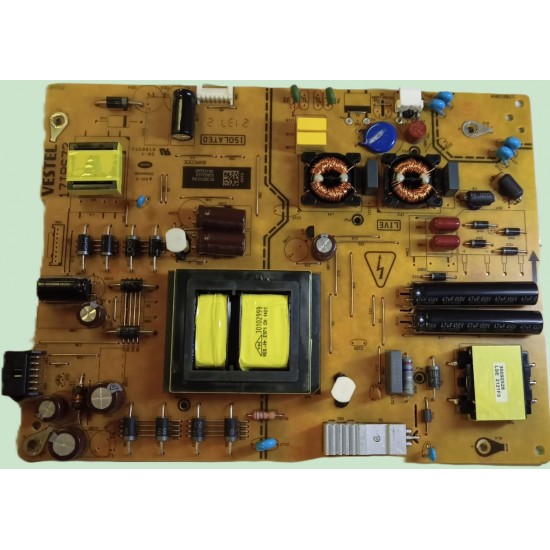 17IPS72, 23772855, VESTEL, REGAL, TOSHIBA, BESLEME KARTI, POWER BOARD