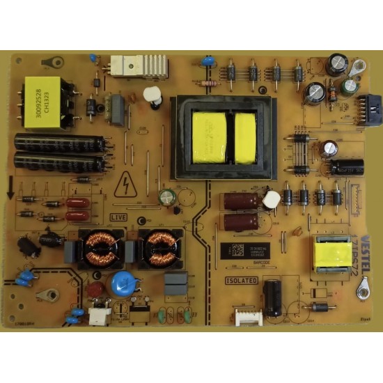 17IPS72, 23798481, VESTEL, REGAL, TOSHIBA, SEG, BESLEME KARTI, POWER BOARD